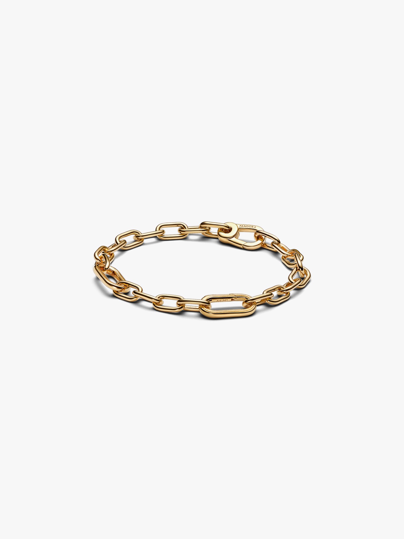 Pulseira de Corrente de Elos Pequenos