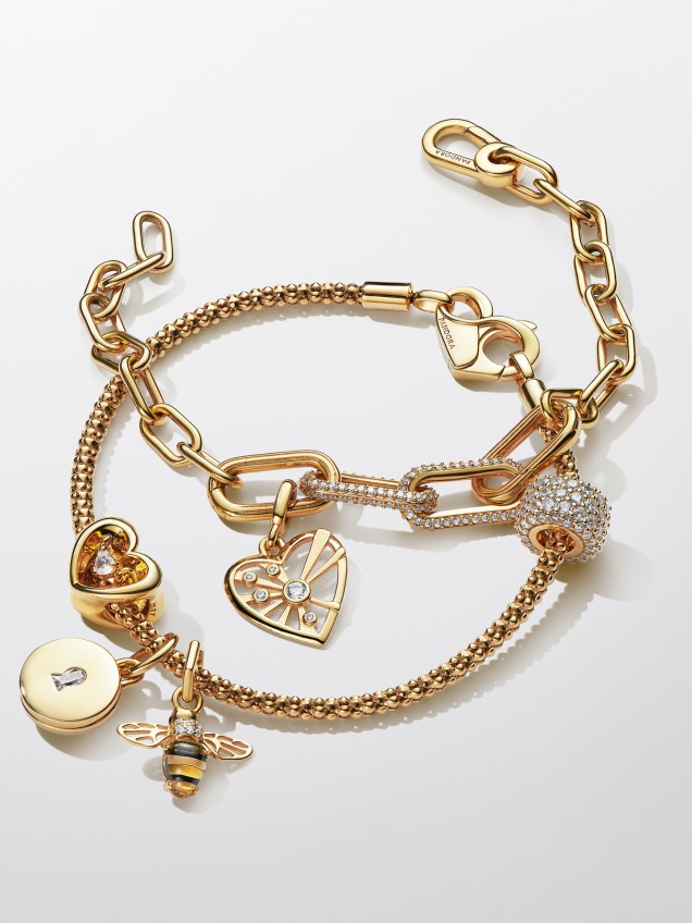 Pulseira de Corrente de Elos Pequenos