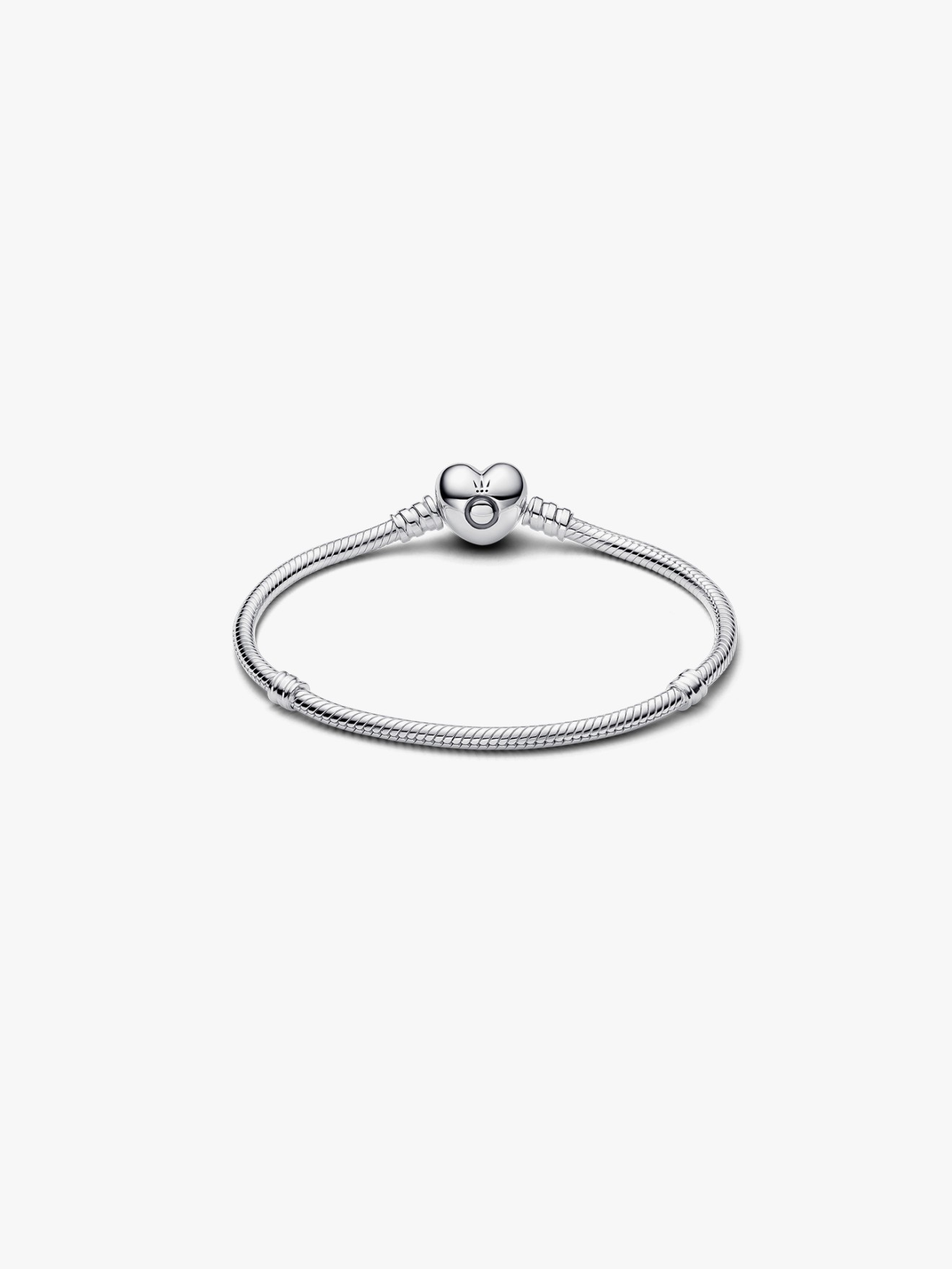 Pulseira Malha Snake e Coração