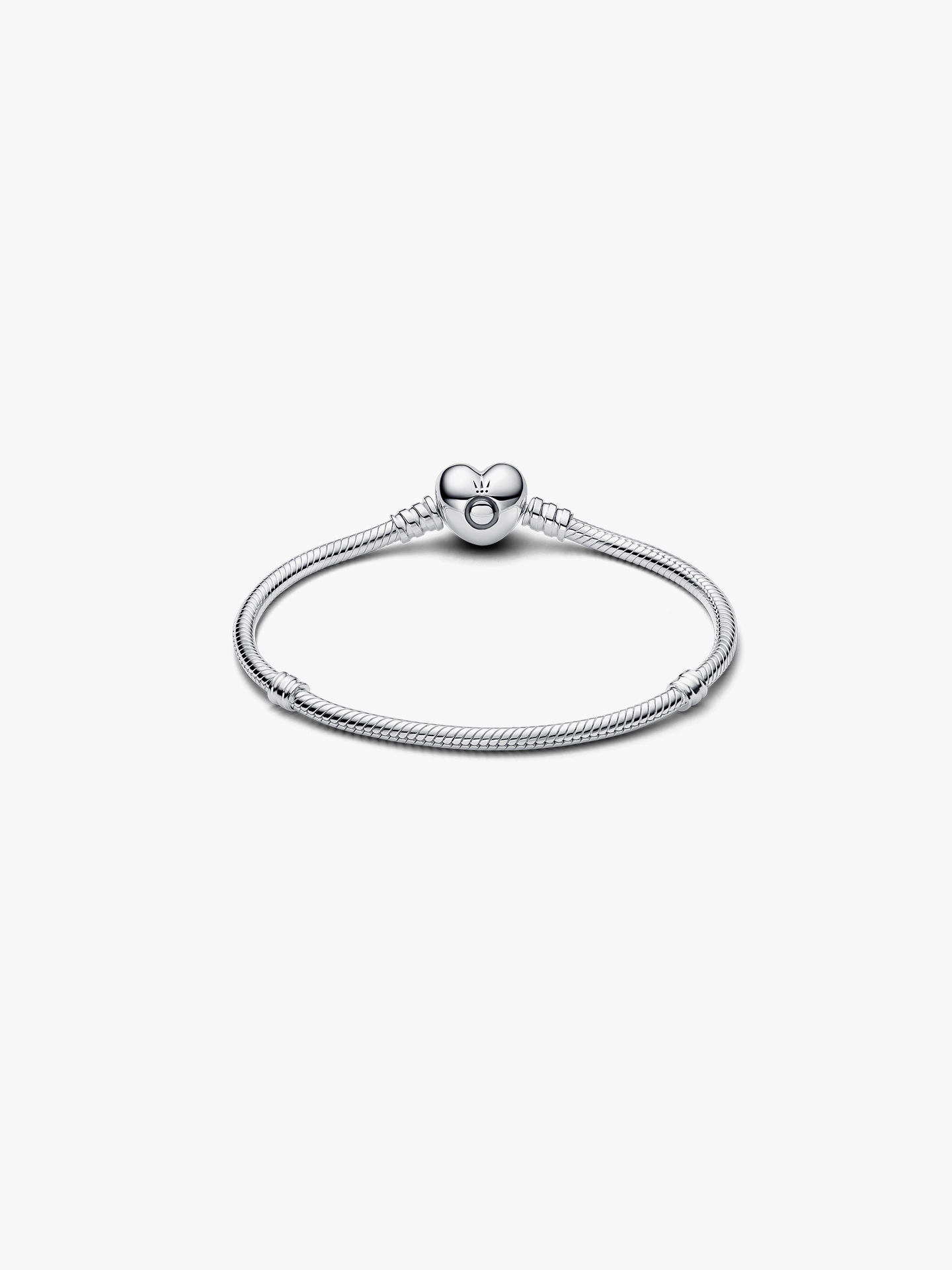 Pulseira Malha Snake e Coração