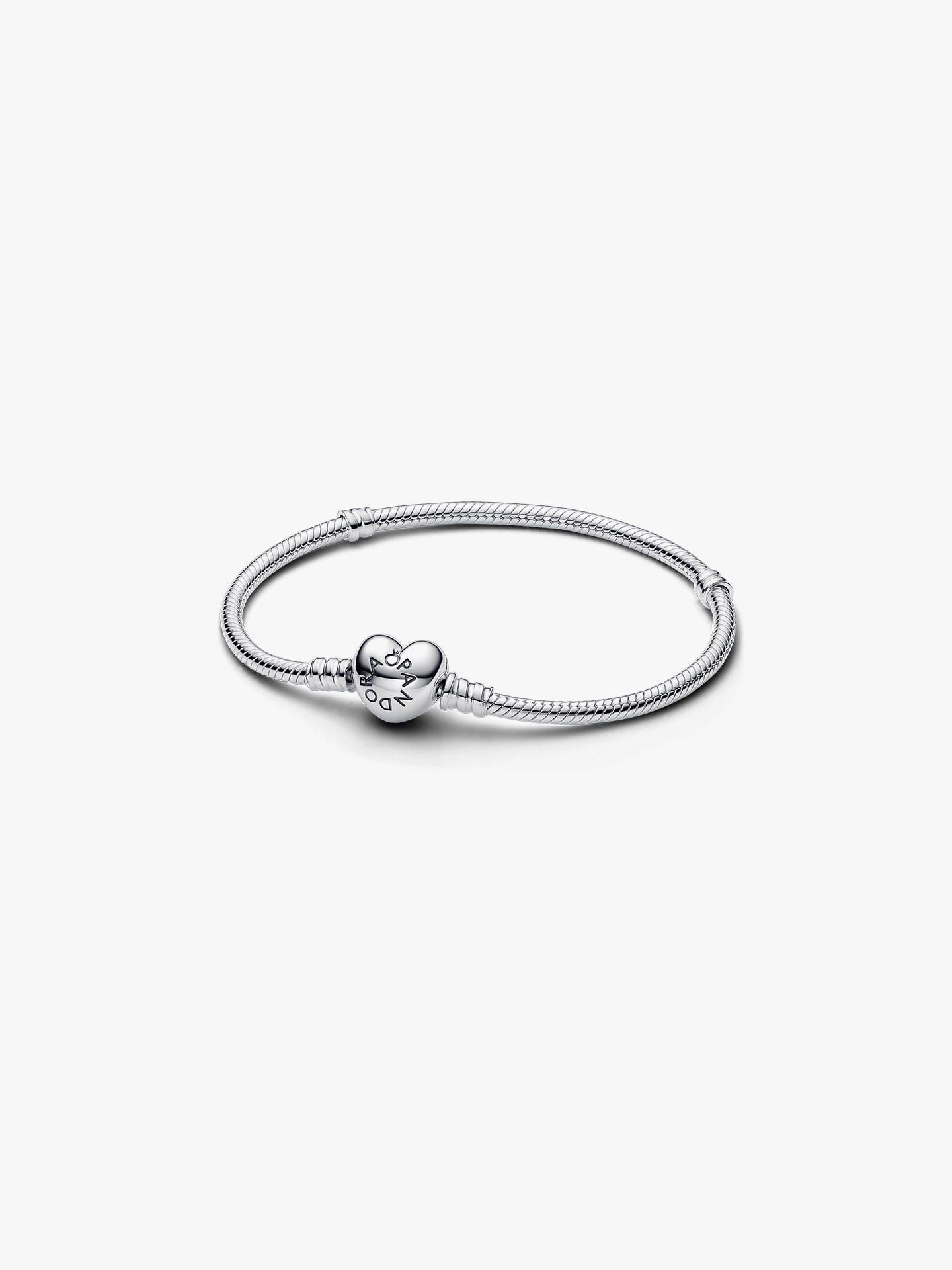 Pulseira Malha Snake e Coração
