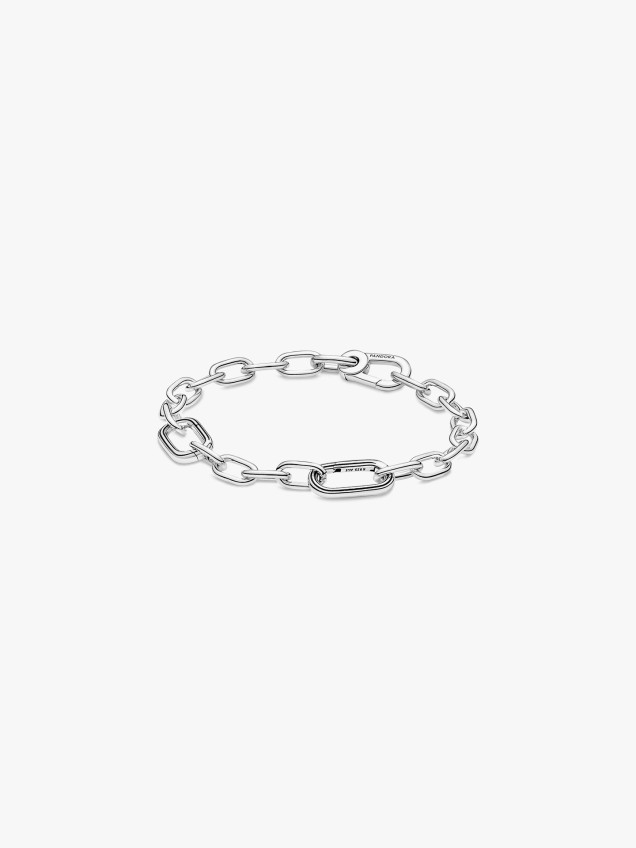 Pulseira de Corrente de Elos Pequenos