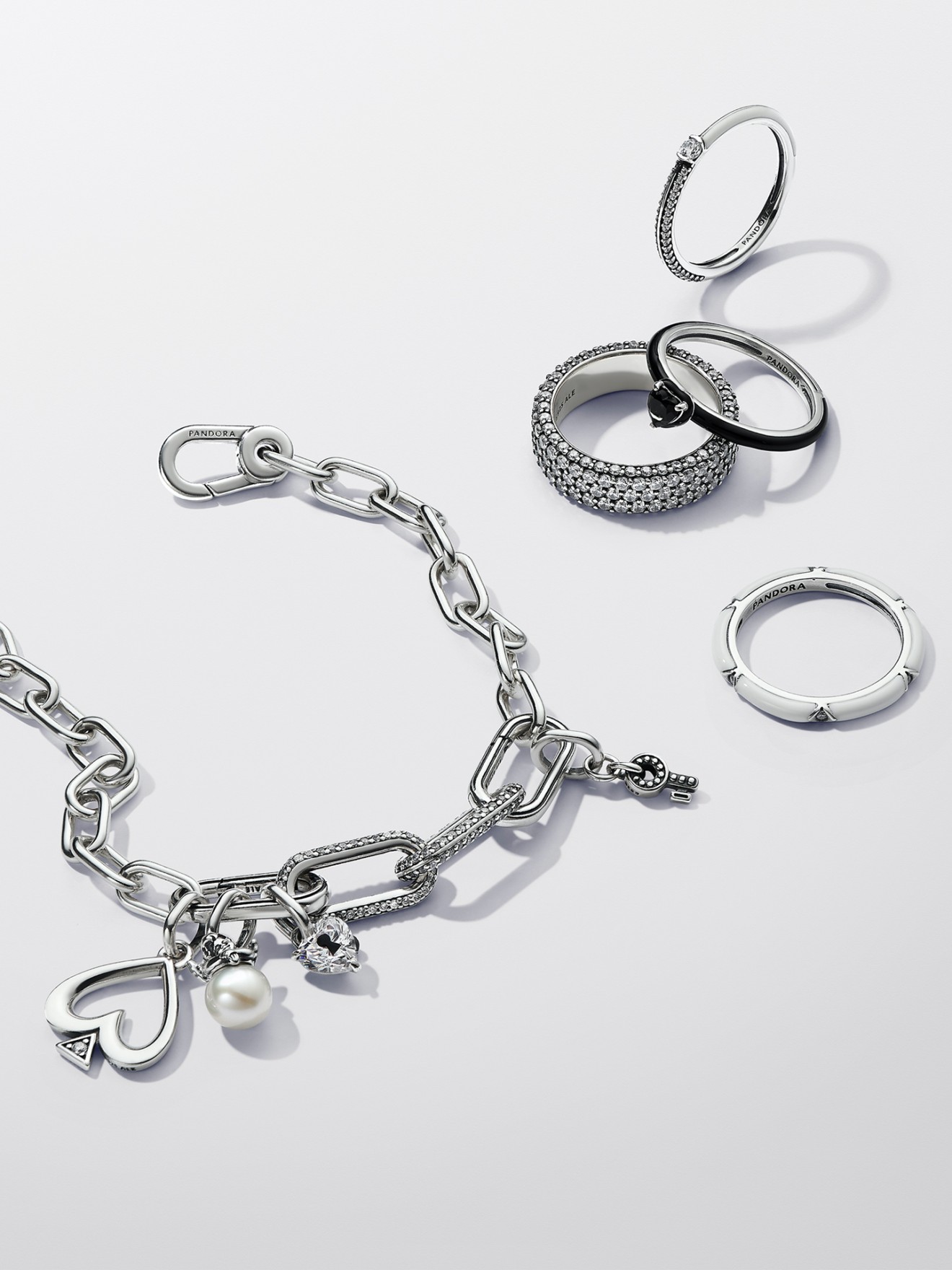 Pulseira de Corrente de Elos Pequenos