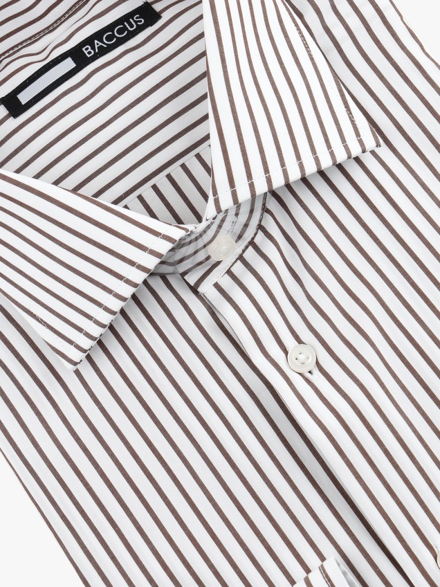 Camisa de Manga Comprida às Riscas