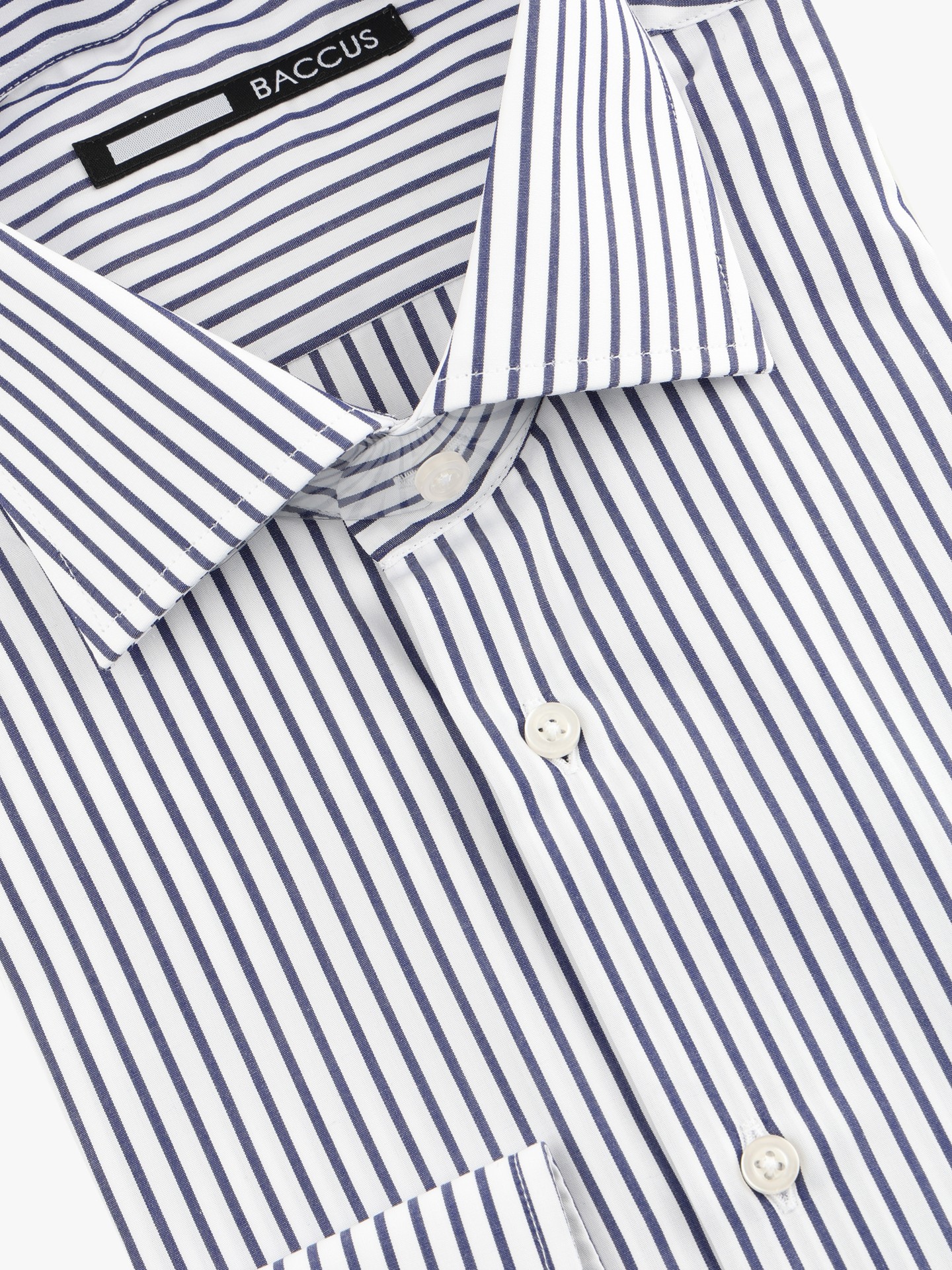 Camisa de Manga Comprida às Riscas