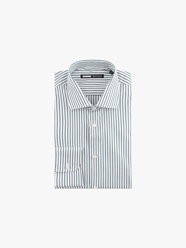 Camisa de Manga Comprida às Riscas