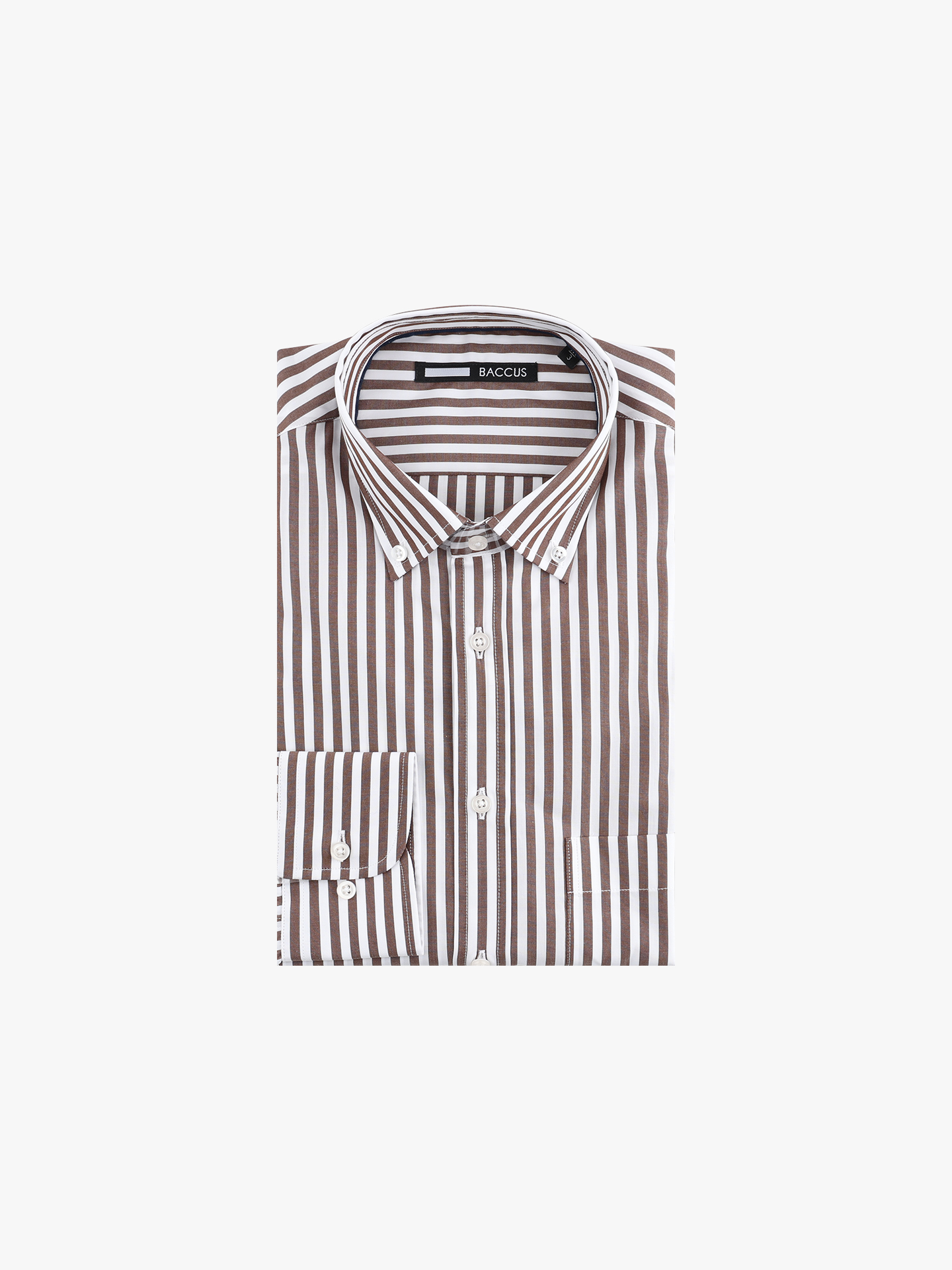 Camisa de Manga Comprida às Riscas