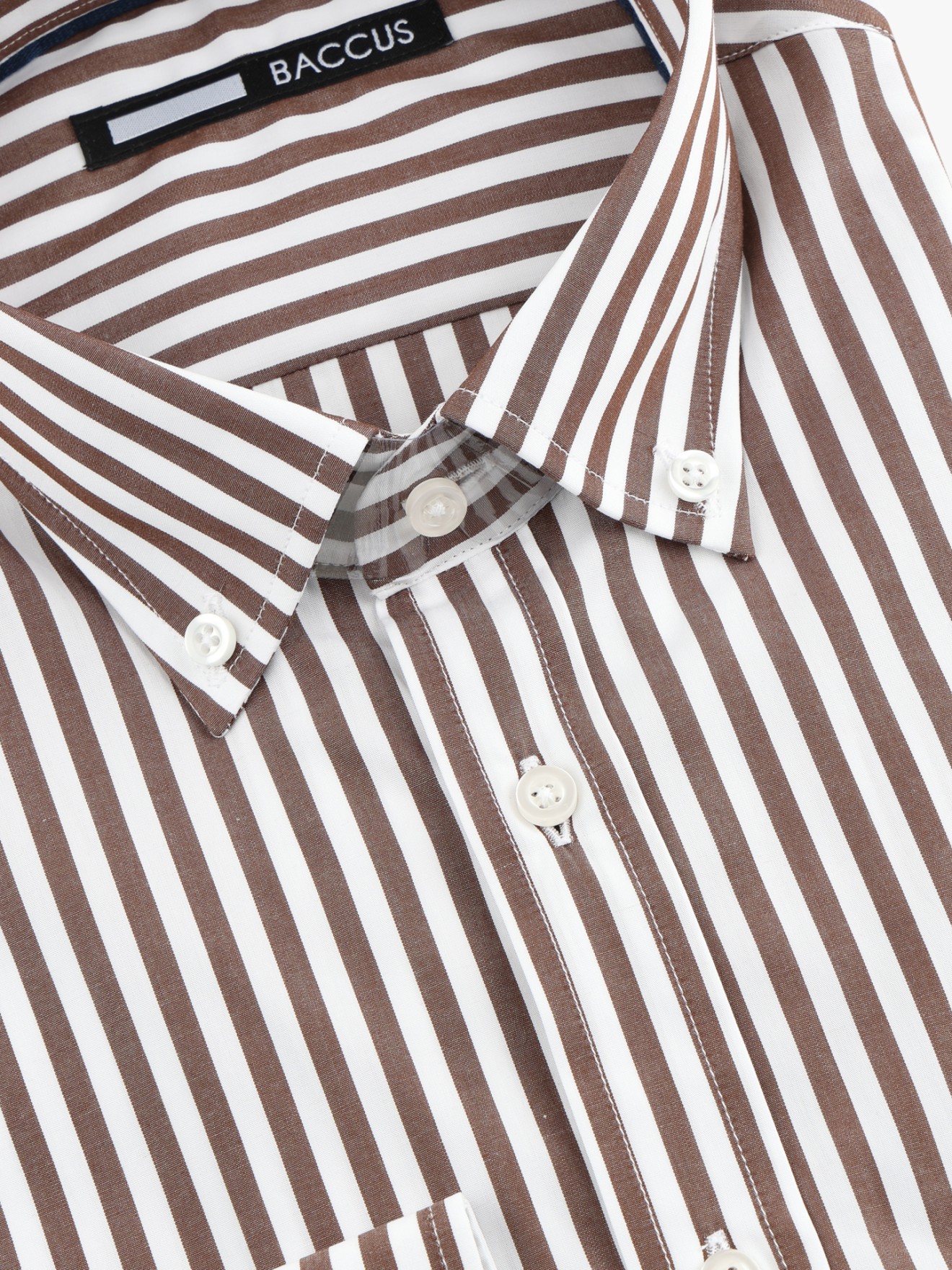 Camisa de Manga Comprida �s Riscas