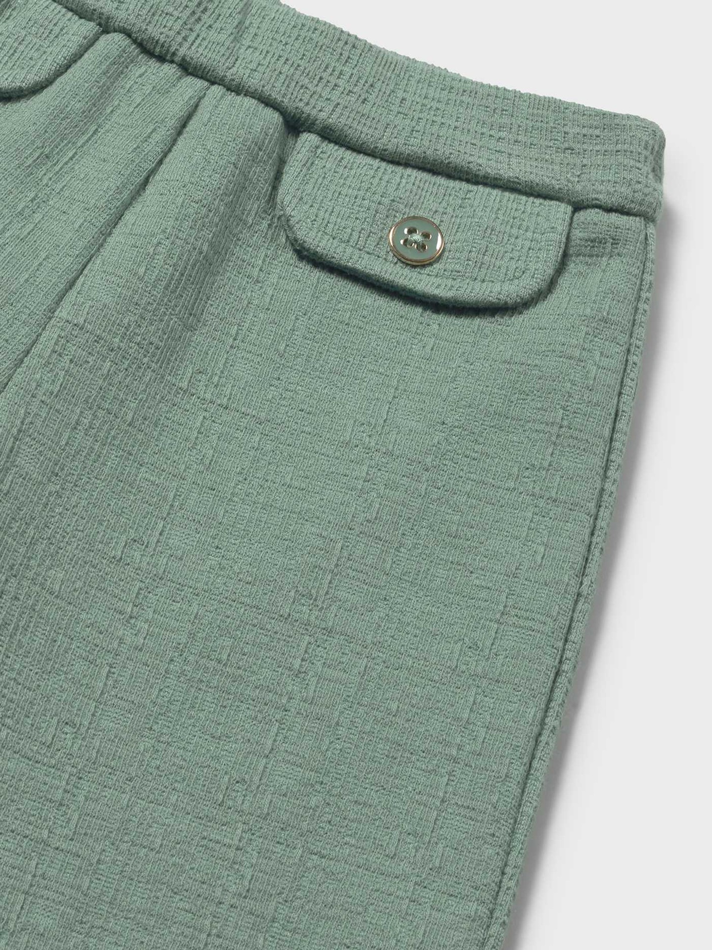 Calças Estruturadas com Bolsos