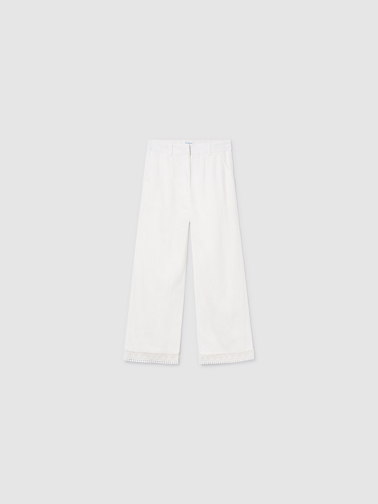 Calças de Perna Larga