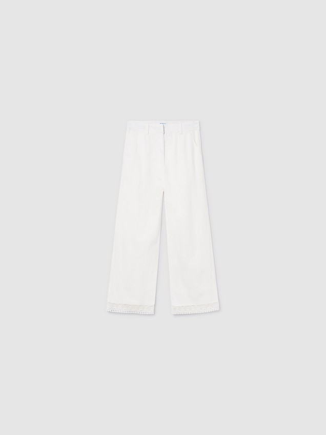 Calças de Perna Larga