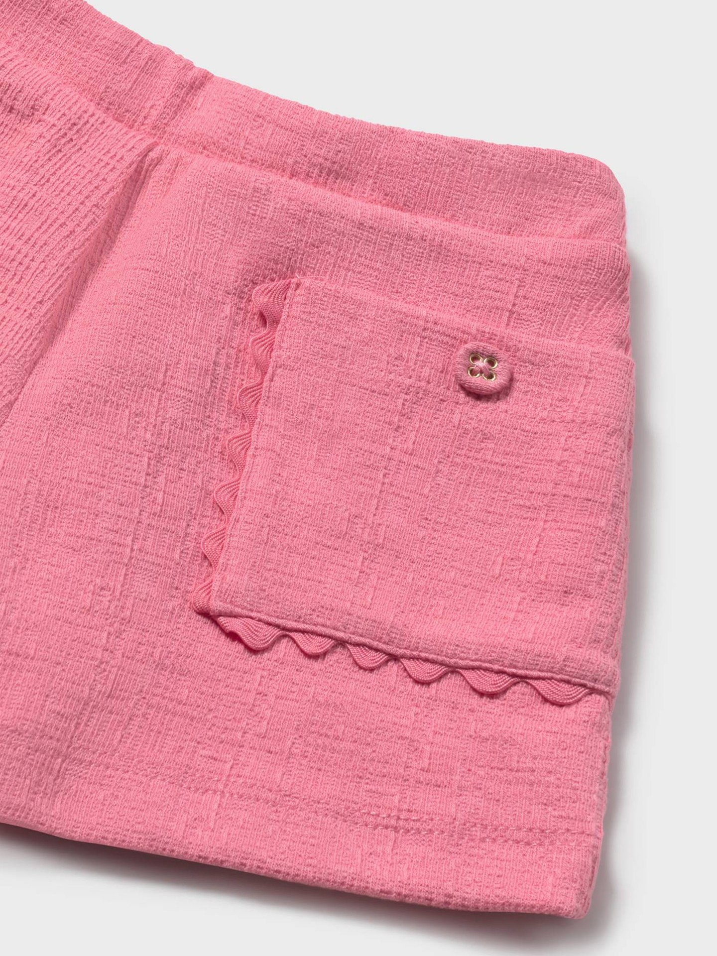 Calções Estruturados com Bolsos de Chapa