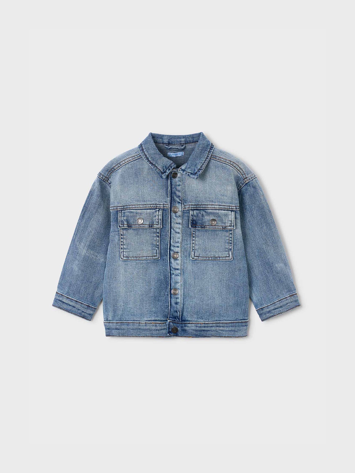 Blusão de Ganga com Botões de Pressão