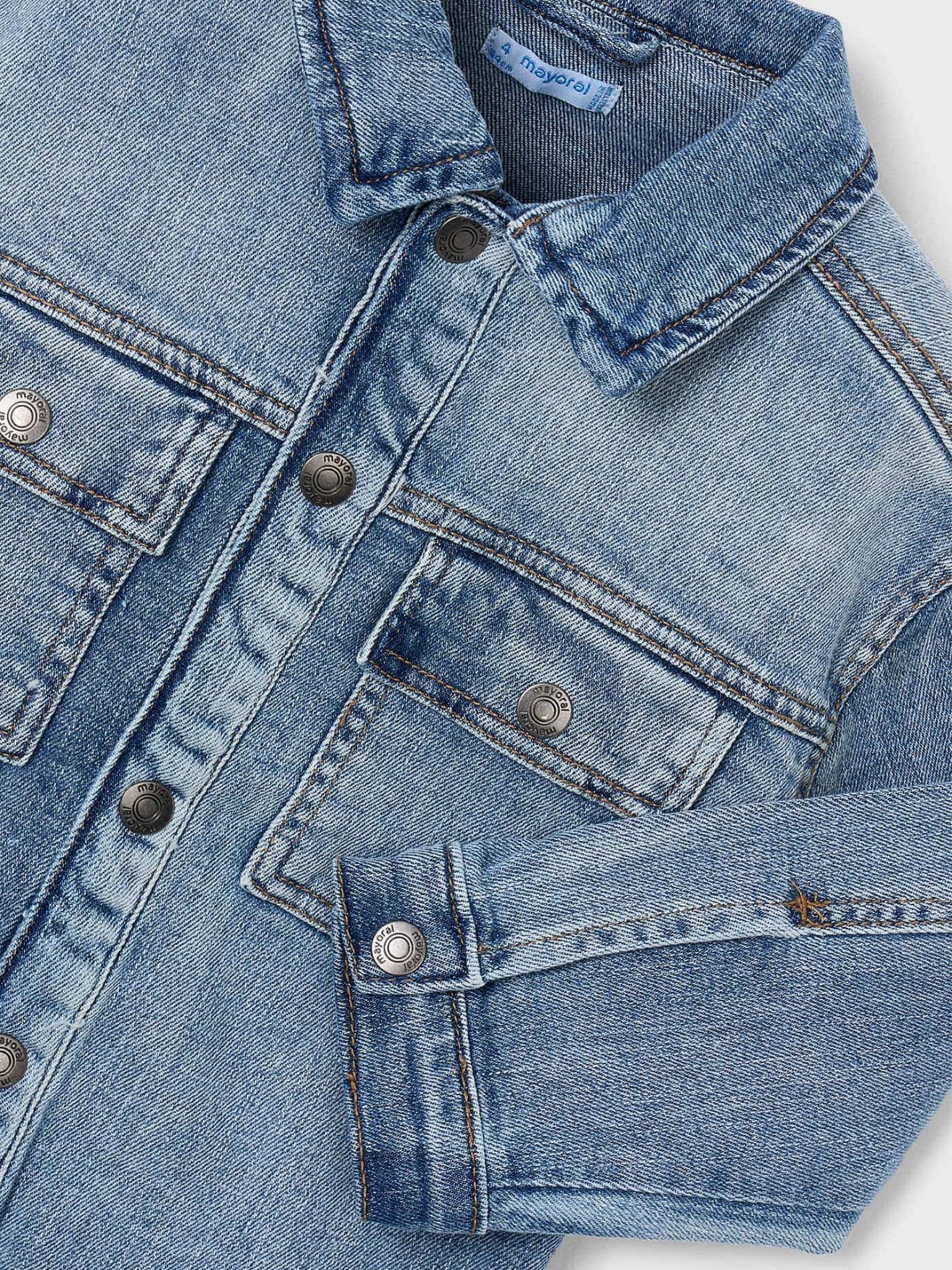 Blusão de Ganga com Botões de Pressão