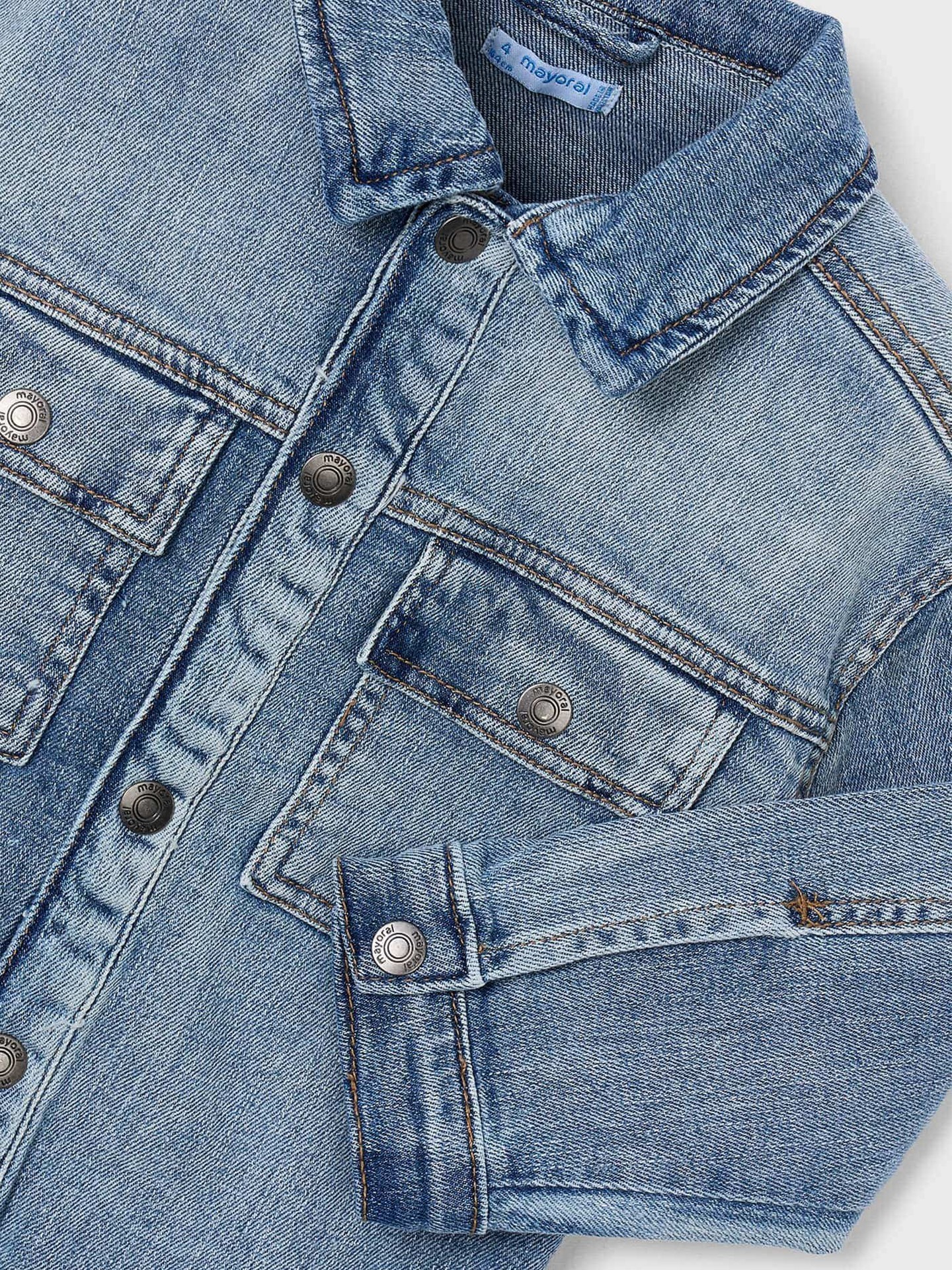 Blusão de Ganga com Botões de Pressão