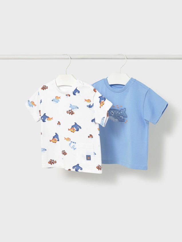 Pack 2 T-shirts com Estampado