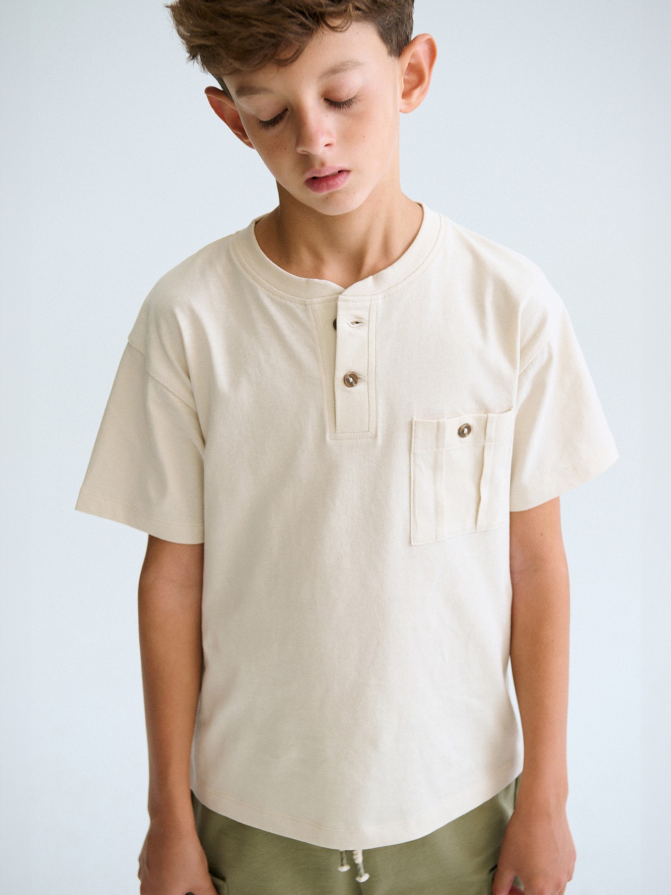 Conjunto de T-shirt e Cal��es Cargo