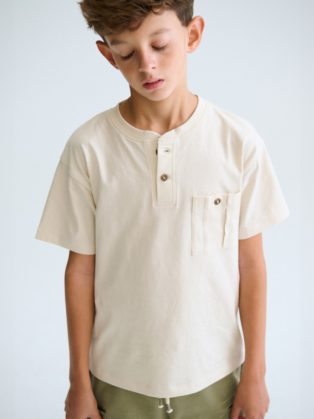 Conjunto de T-shirt e Calções Cargo