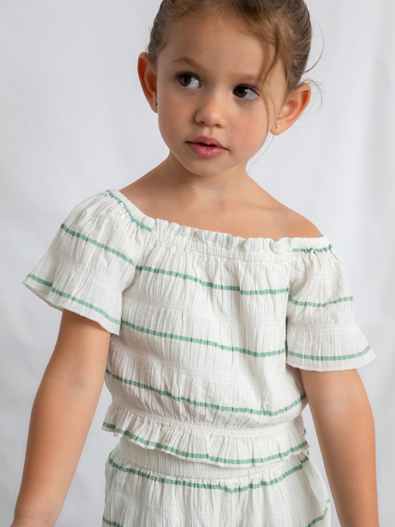 Conjunto de 2 Pe�as com Top e Cal�as