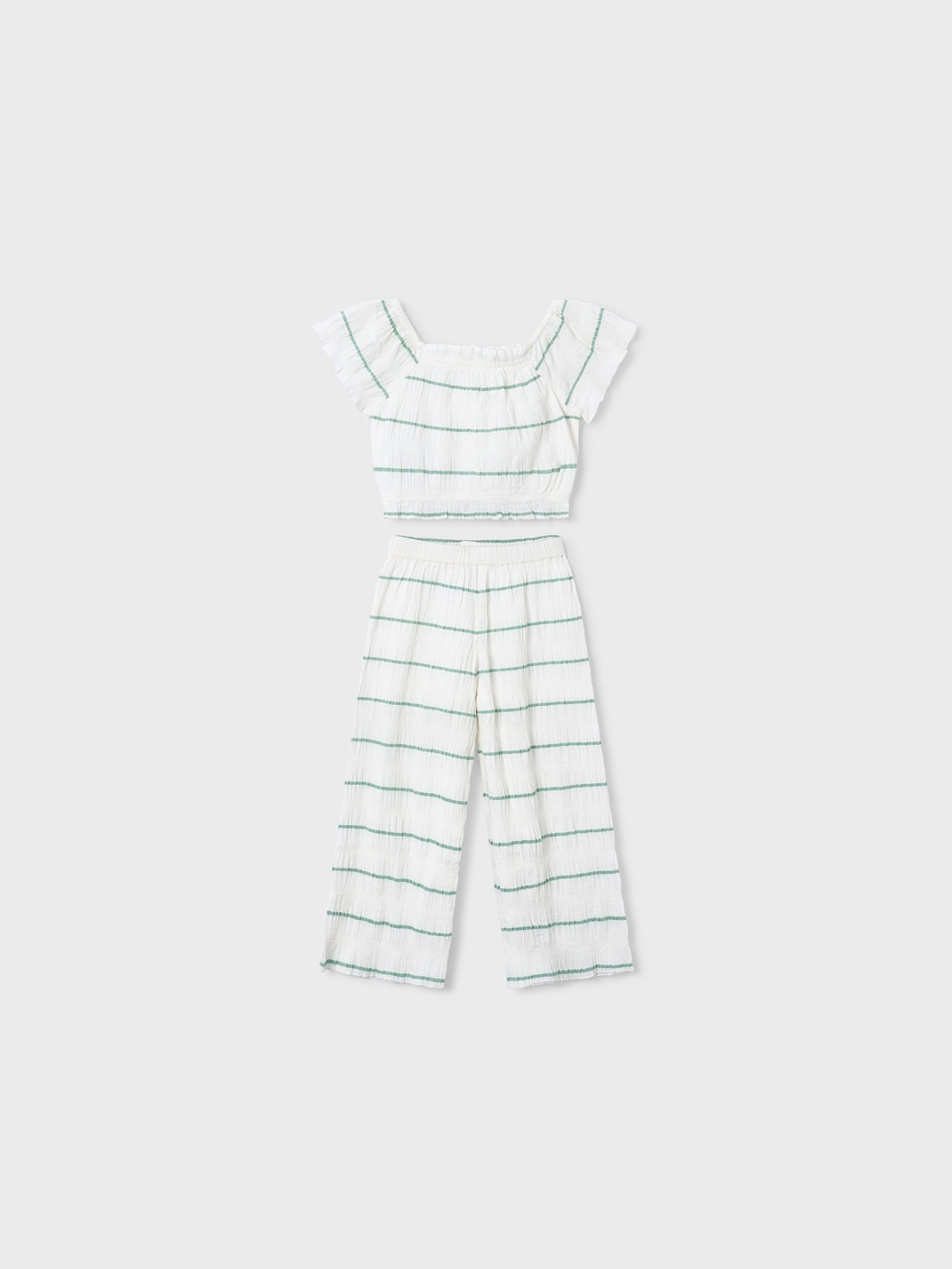 Conjunto de 2 Pe�as com Top e Cal�as