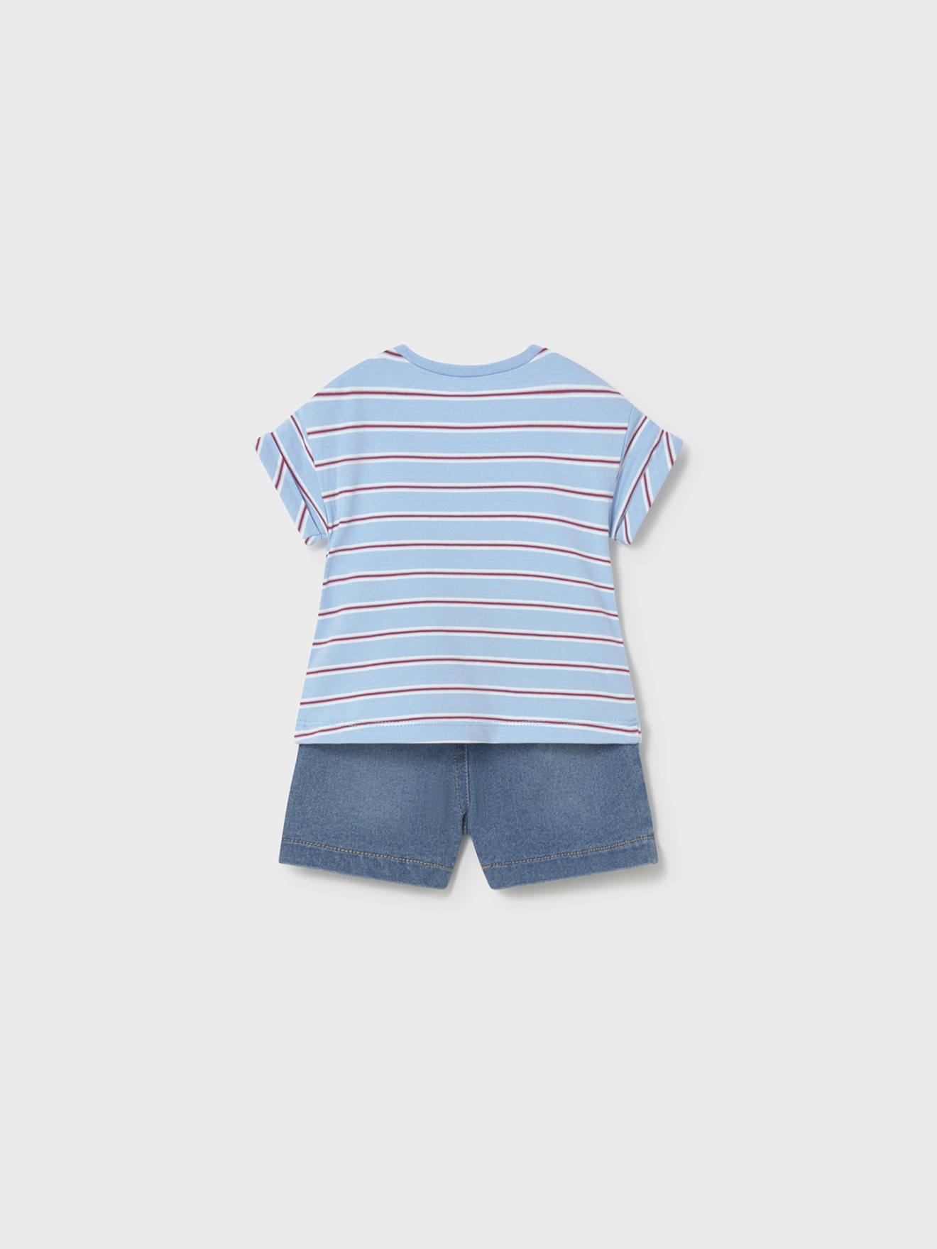 Conjunto de T-shirt e Cal��o de Ganga