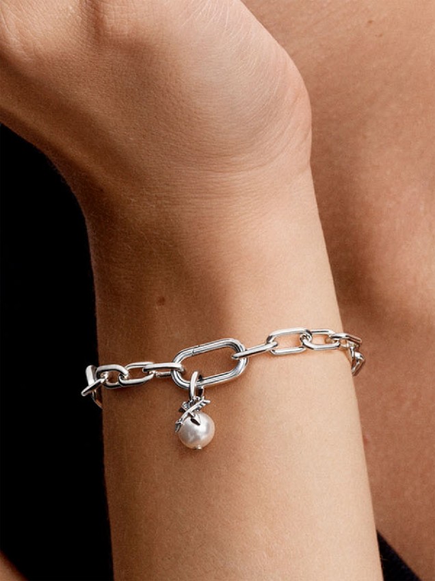 Mini Conta Pendente Pérola e Flechas