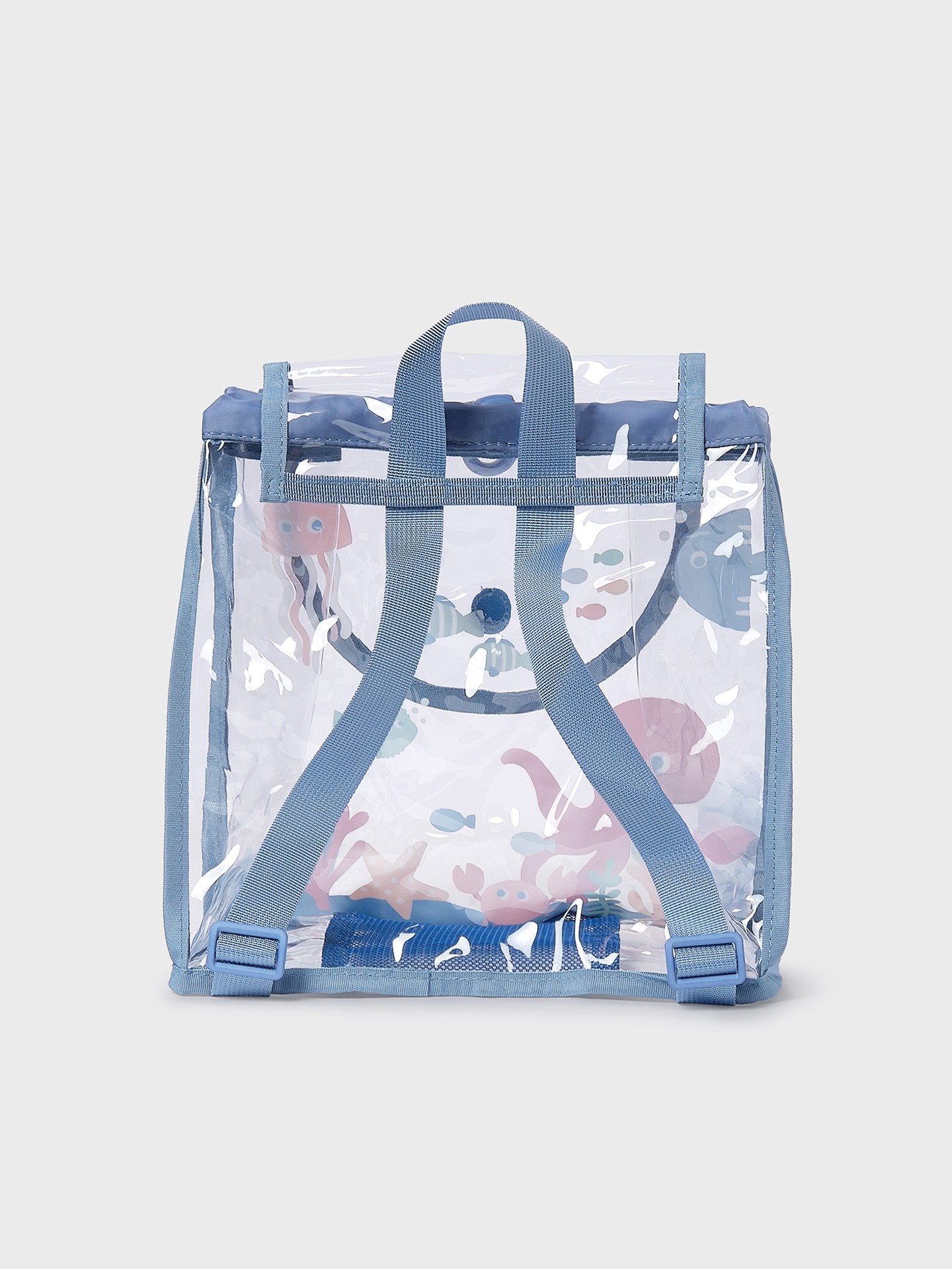 Mala de Praia Transparente com Estampado