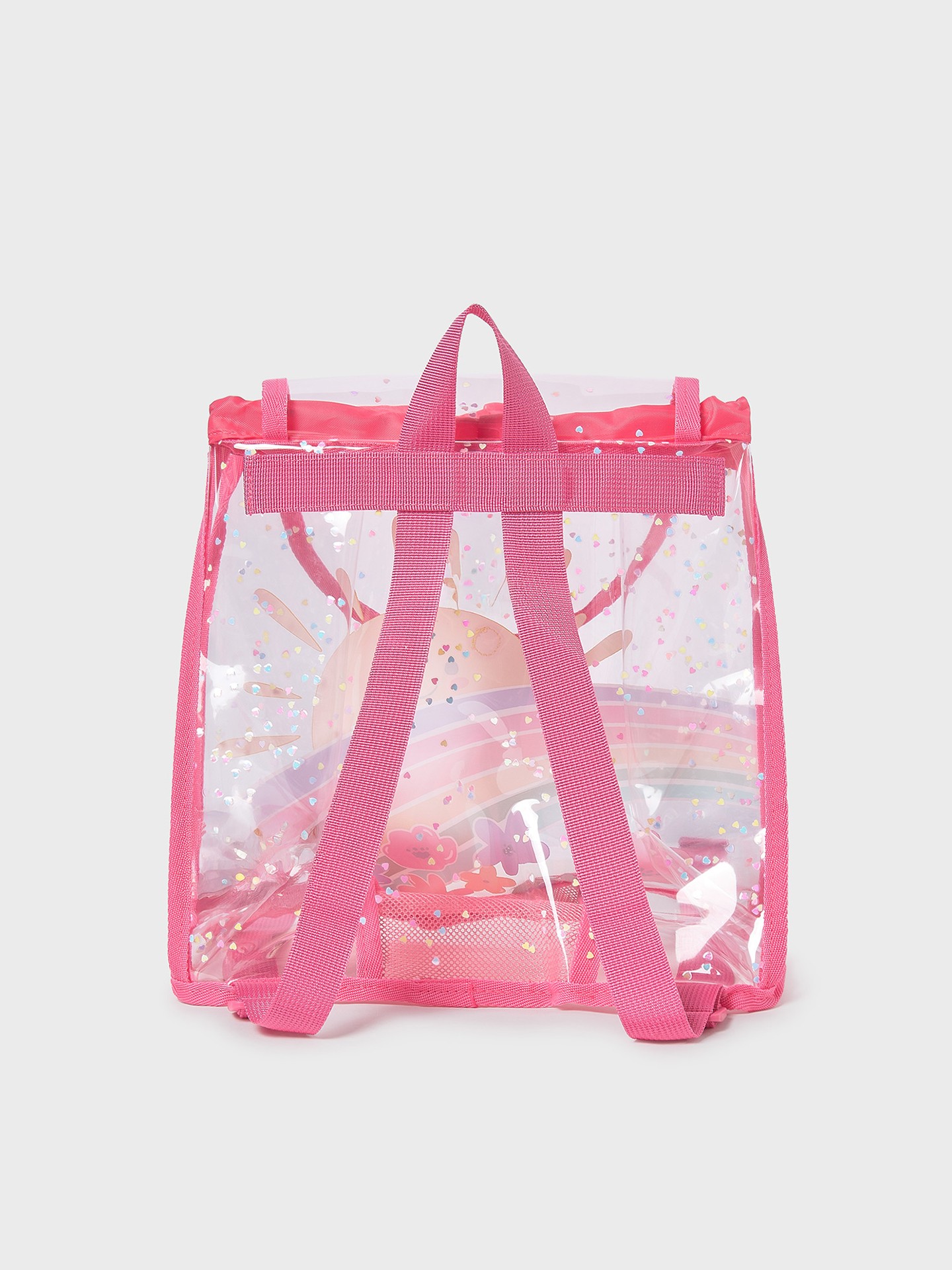 Mala de Praia Transparente com Estampado