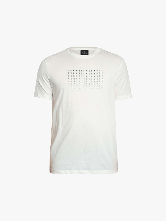 T-shirt com Estampado de Log�tipo