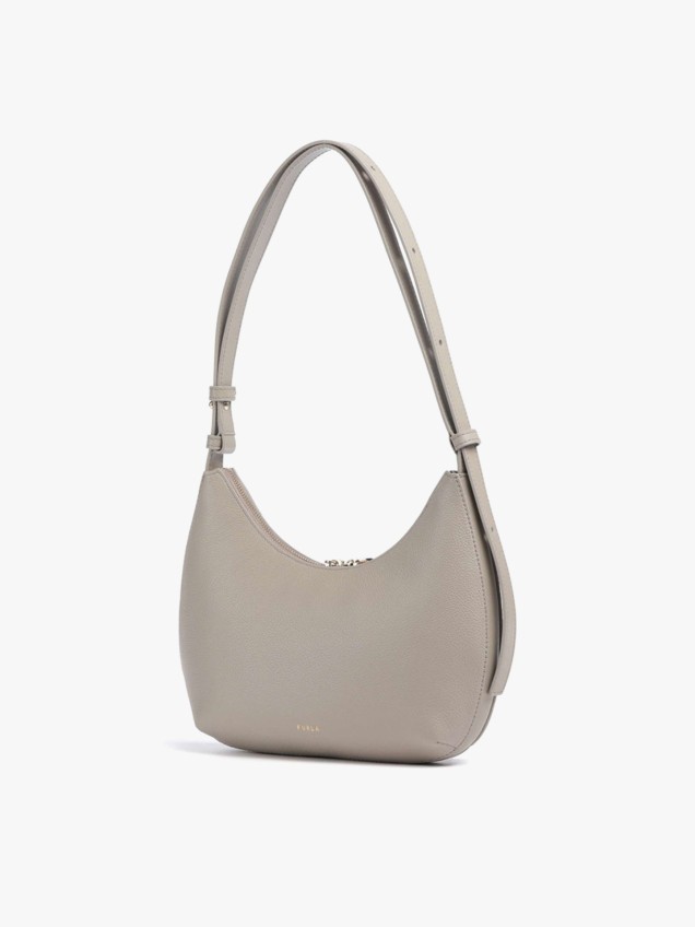 Mala de Ombro Goccia S em Pele