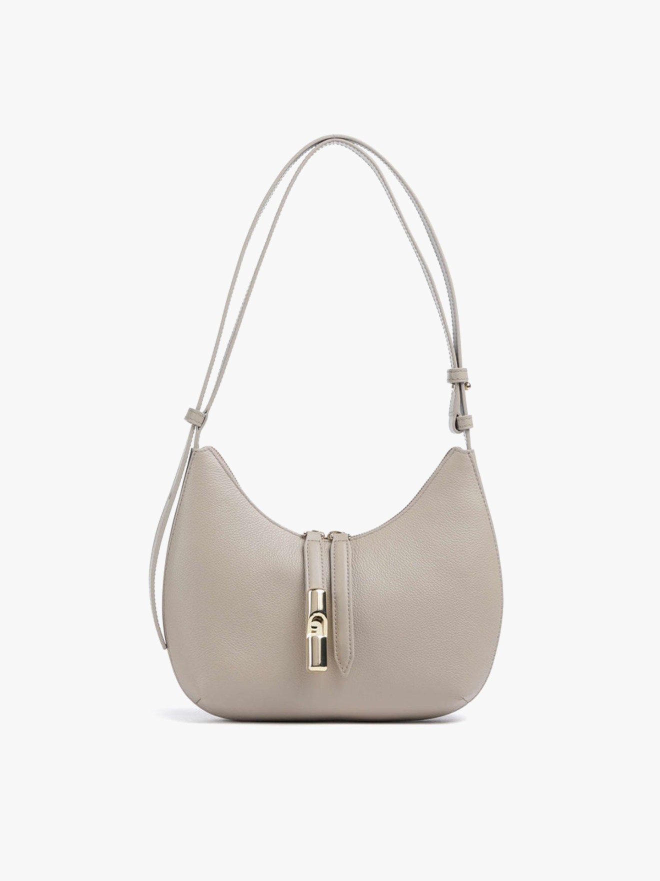 Mala de Ombro Goccia S em Pele