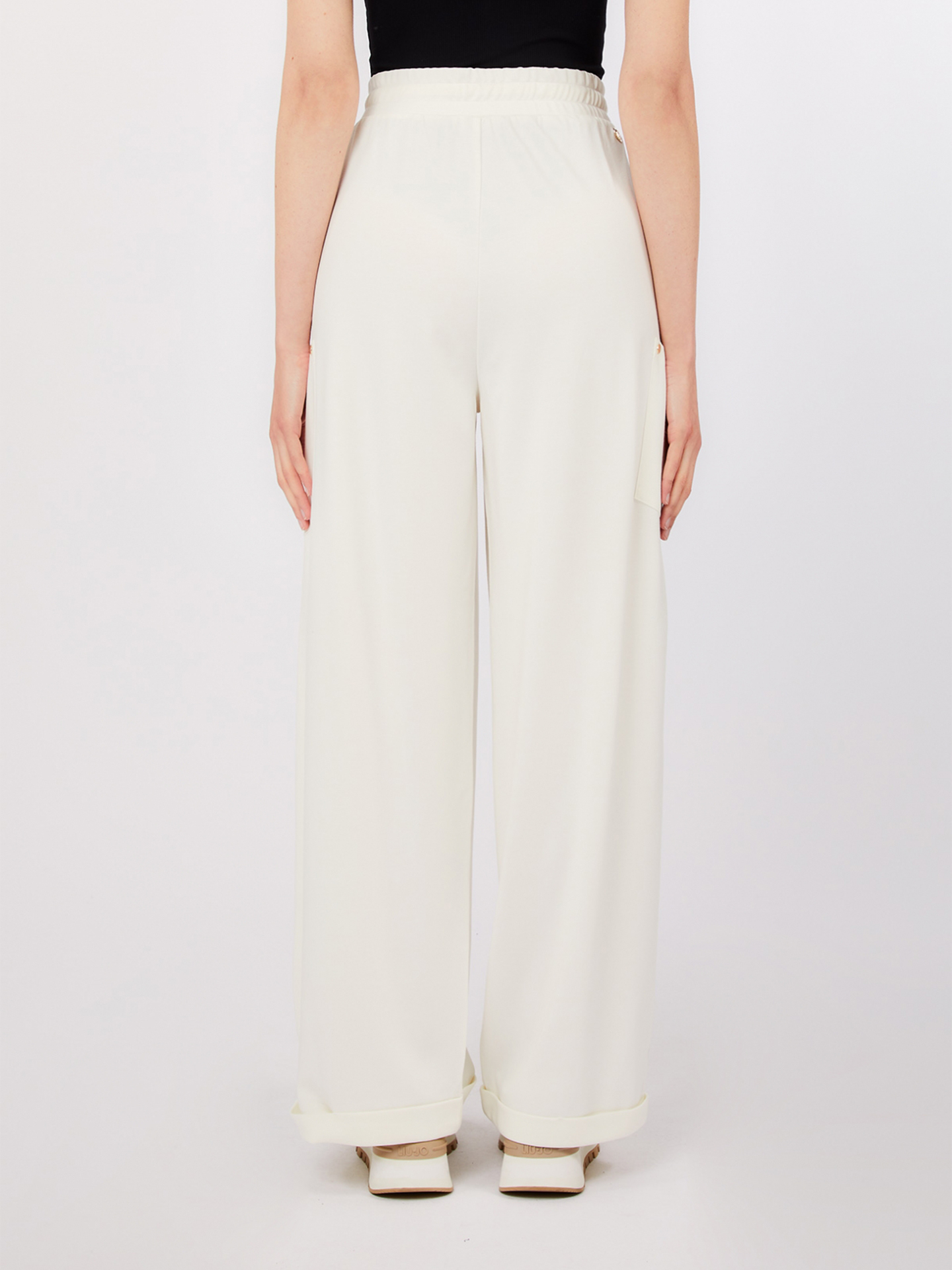 Calças de Perna Larga