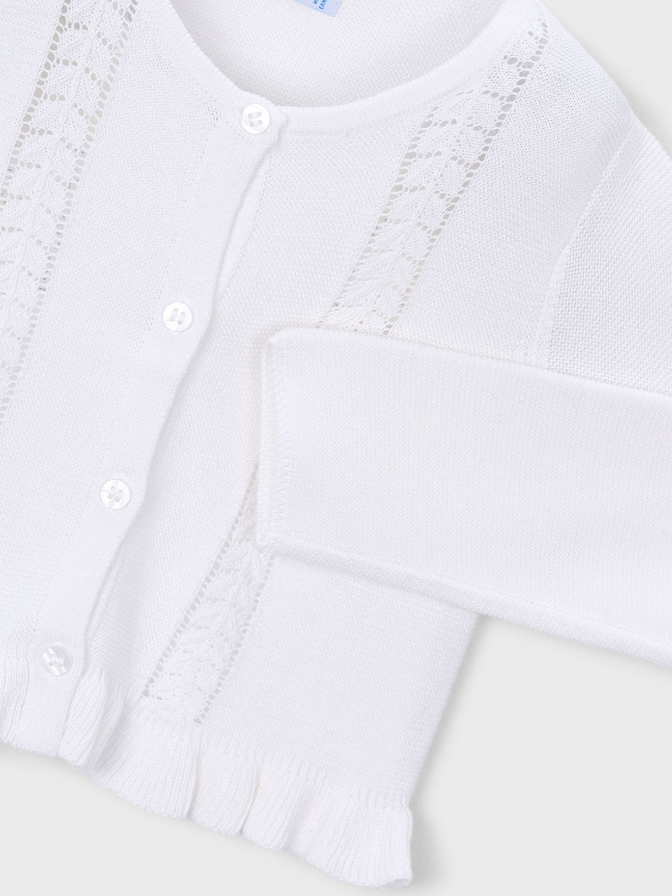 Casaco de Malha com Folho