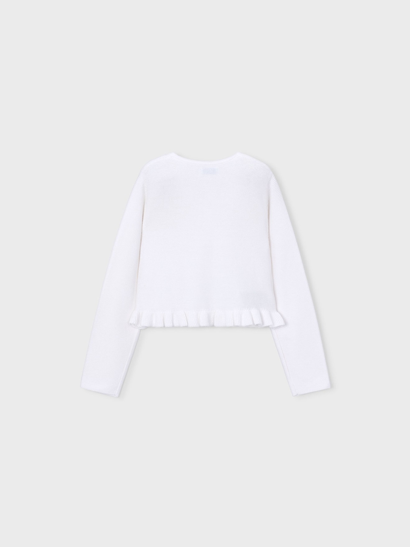 Casaco de Malha com Folho