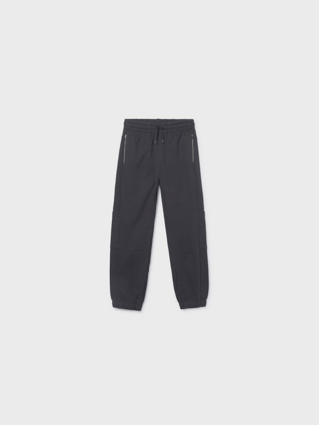 Cal�as de Fato de Treino com Bolsos Cargo