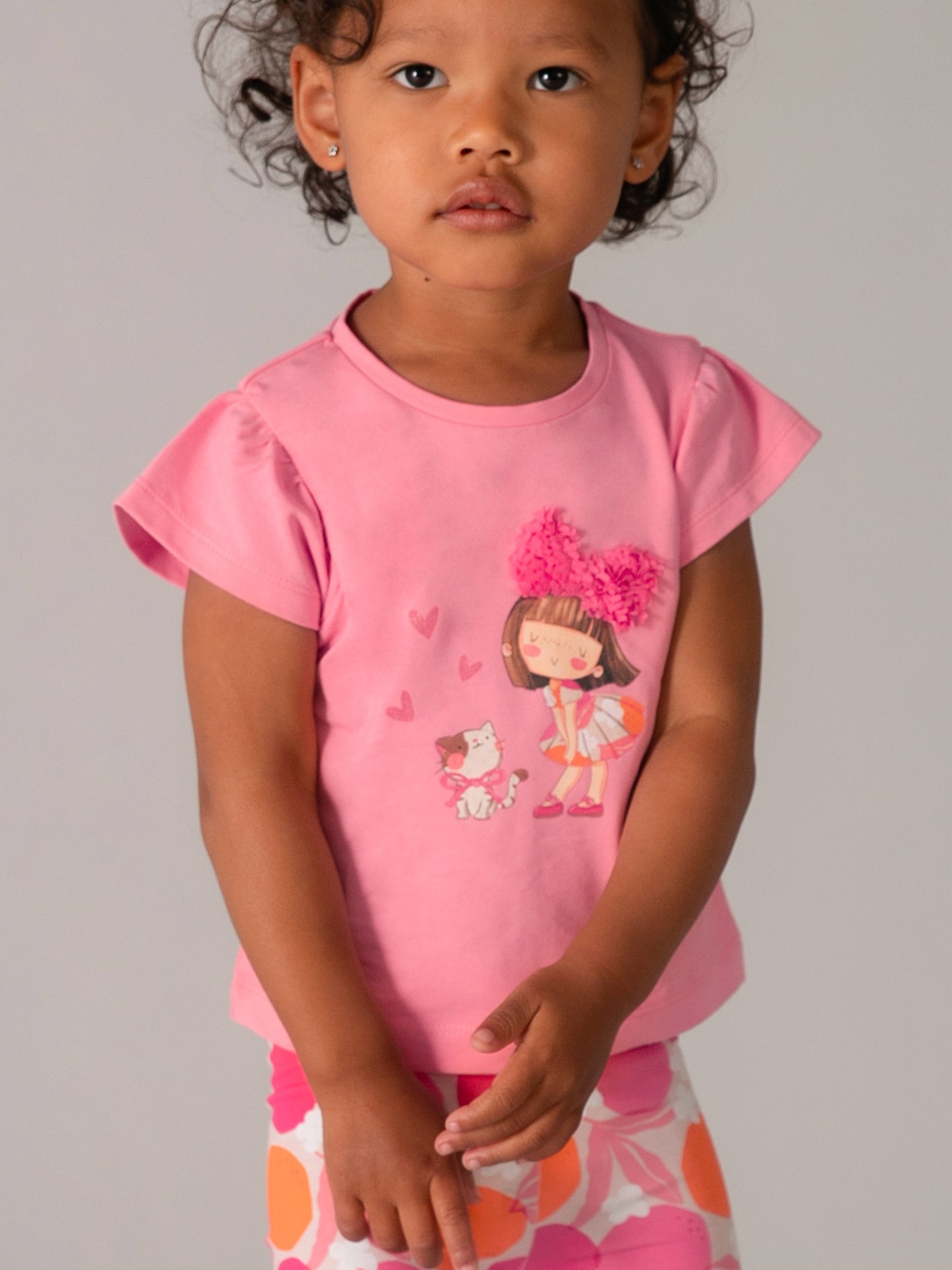 Conjunto de T-shirt e Leggings