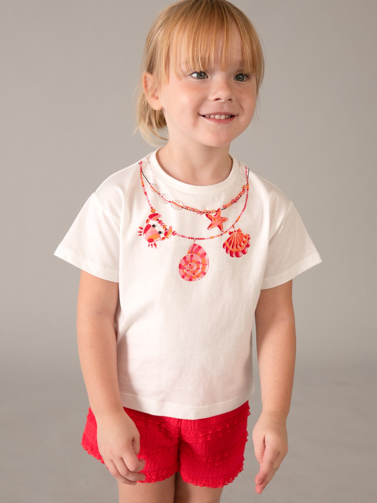 Conjunto de T-shirt e Calções