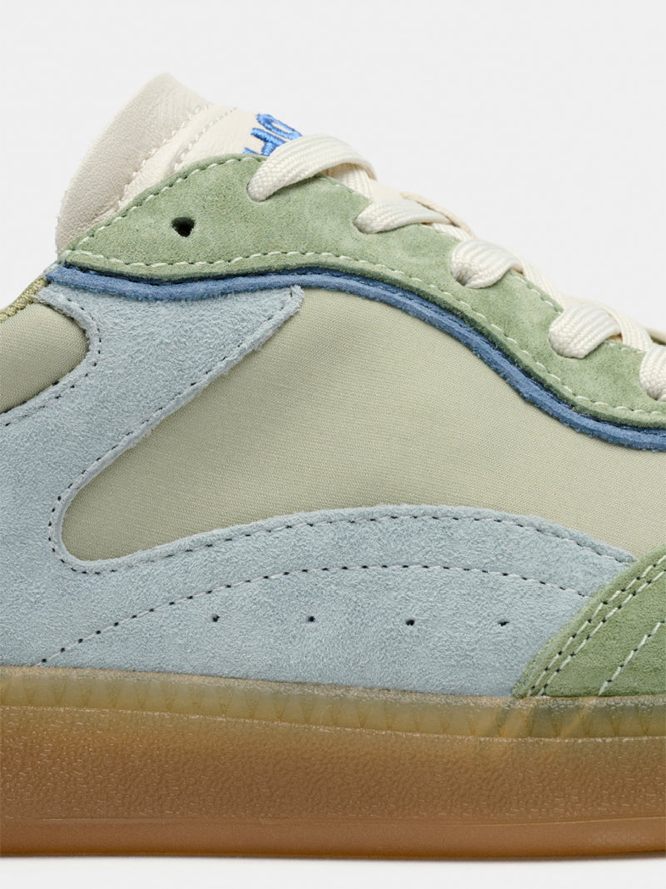 Sapatilhas Park em Pele