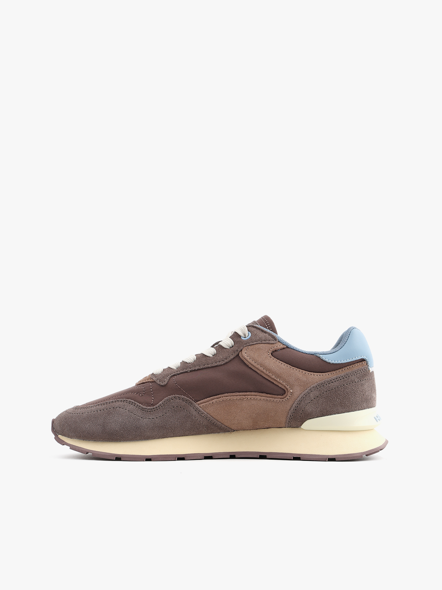 Sapatilhas City Retro em Pele