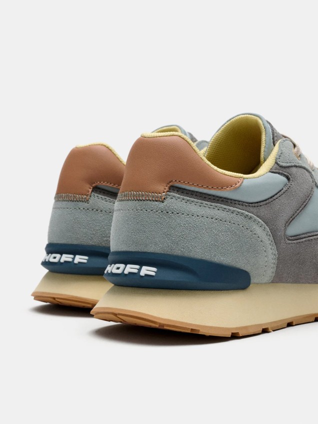 Sapatilhas City Retro em Pele