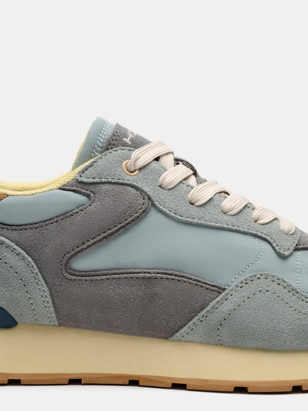 Sapatilhas City Retro em Pele