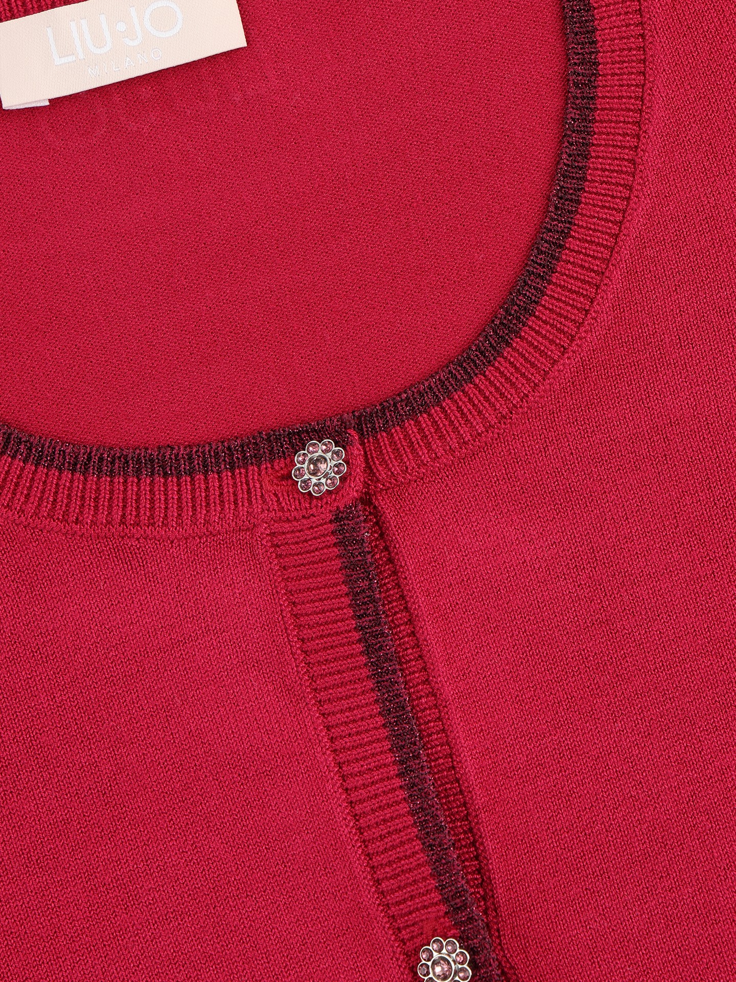 Casaco de Malha com Botões Joia