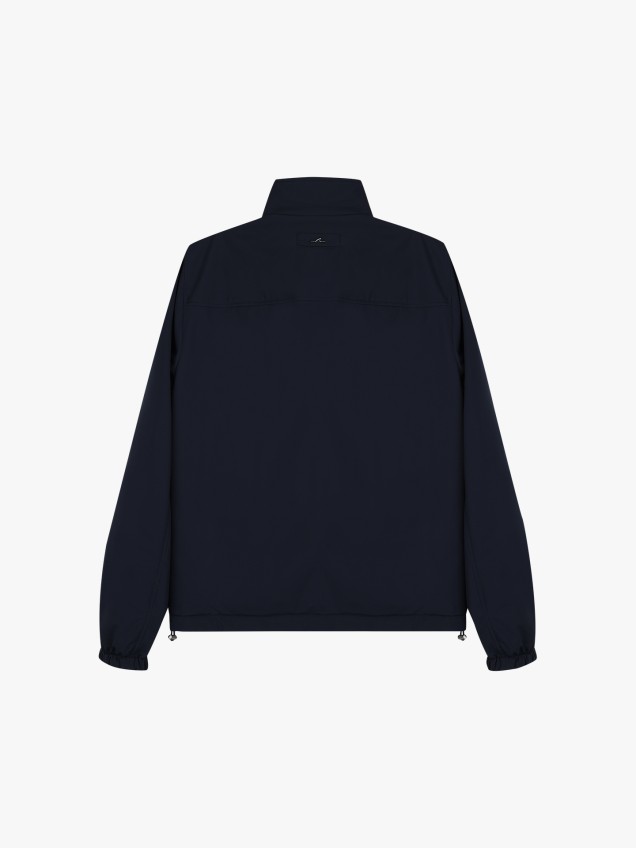 Blusão Reversível com Gola Subida