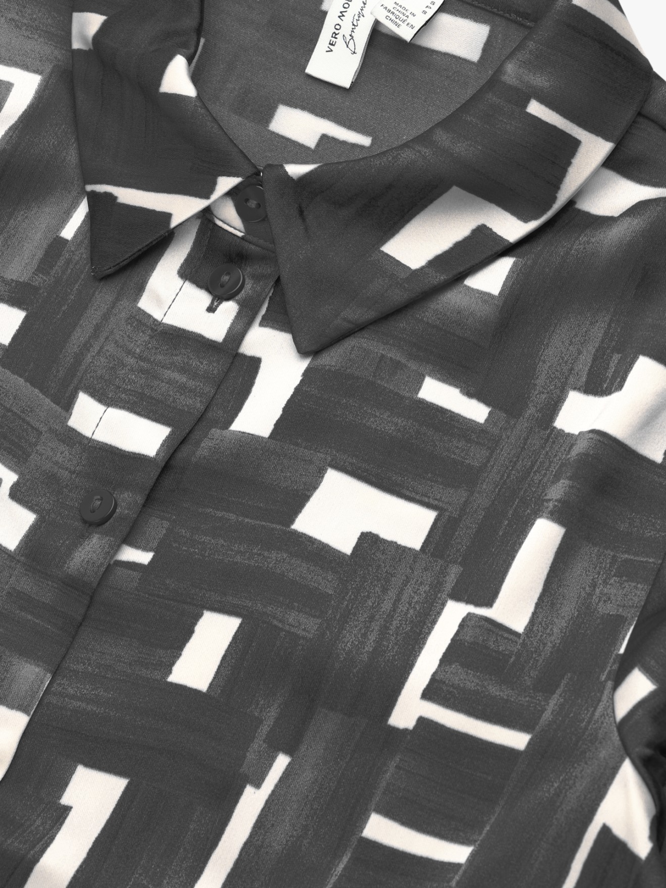 Vestido Camiseiro Midi com Padr�o