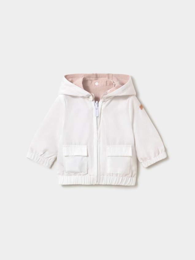 Parka Reversível com Capuz