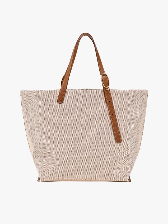 Mala Tote Grande Le Foulonné Toile