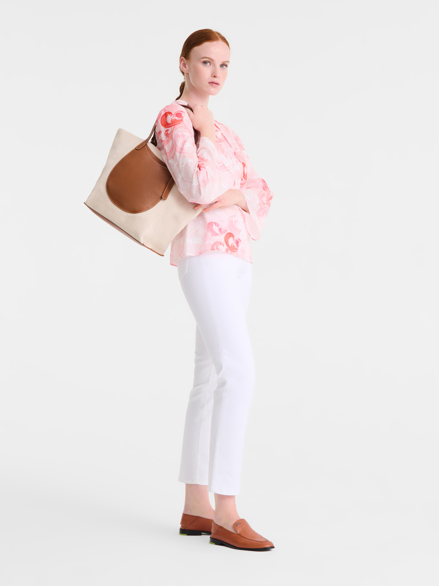 Mala Tote Grande Le Foulonné Toile