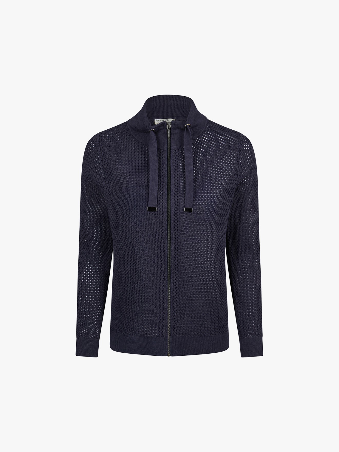 Casaco de Malha Perfurada