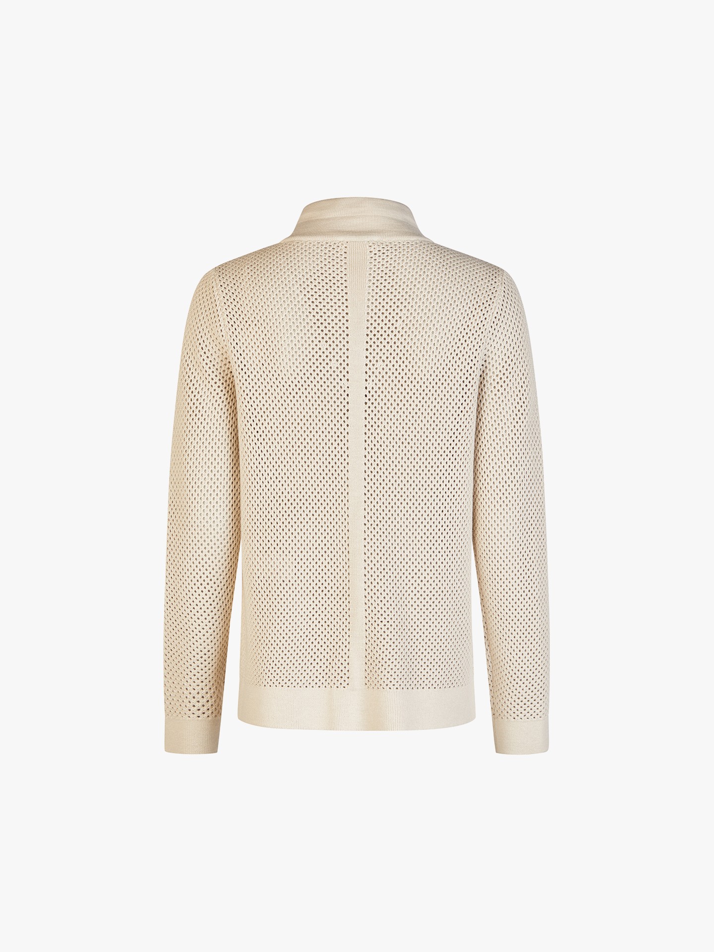 Casaco de Malha Perfurada