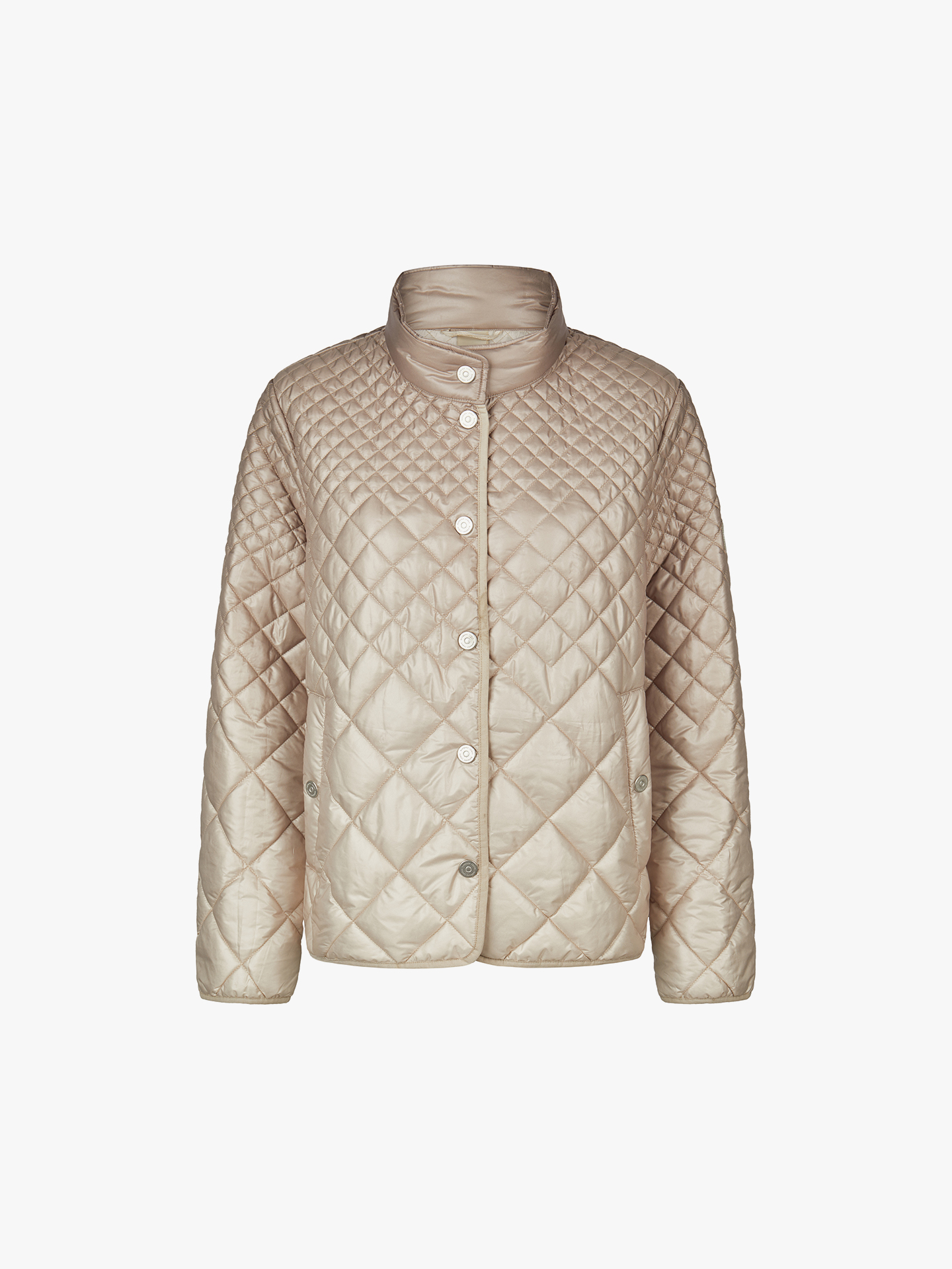 Blusão Acolchoado com Gola Subida